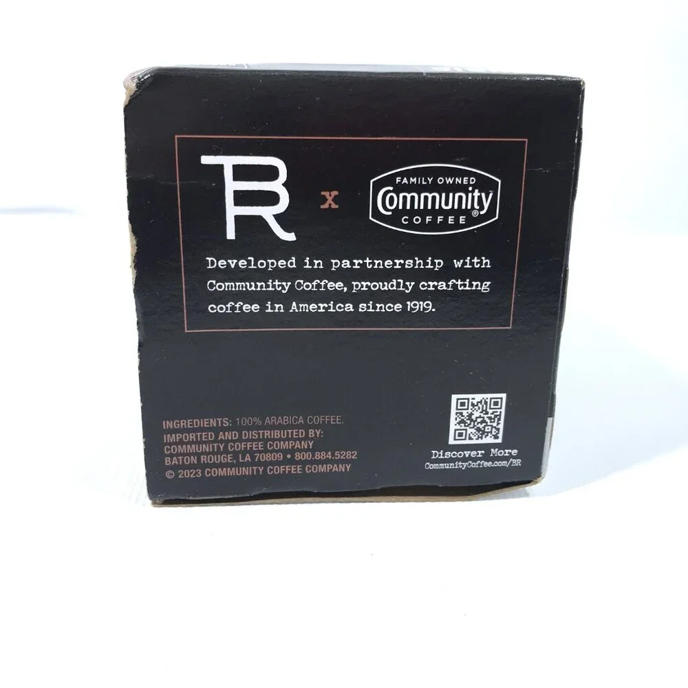 Community Coffee Bosque Ranch Craft Coffee Keurig K-Cup Pods, 12 Count